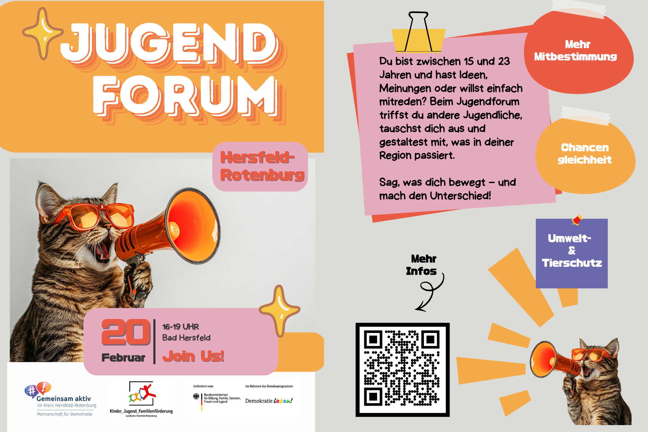 Join the Crew: Unser erstes Jugendforum wird gegründet!