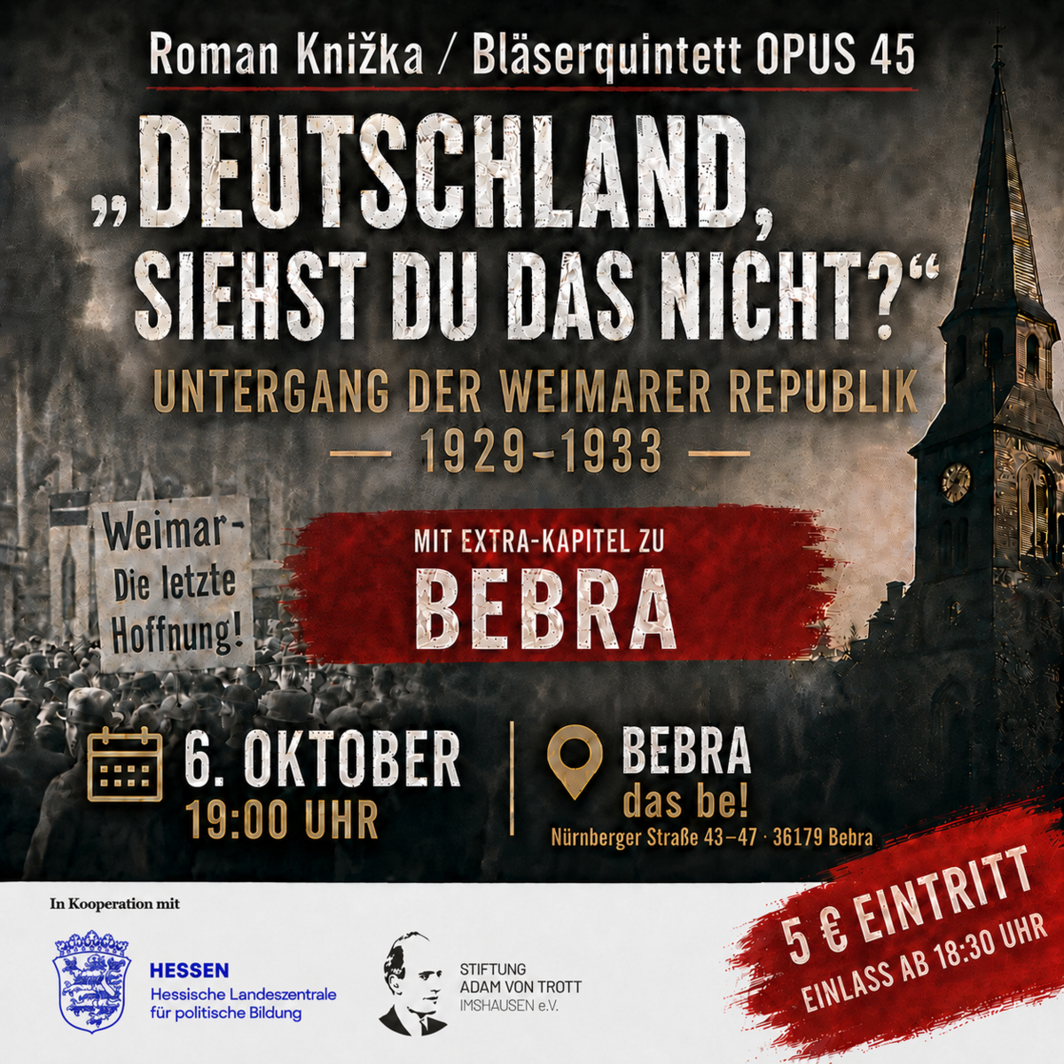 Deutschland, siehst du das nicht?